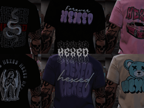 Streetwear Graphic T-Shirt Pack (Male & Female) 1.1