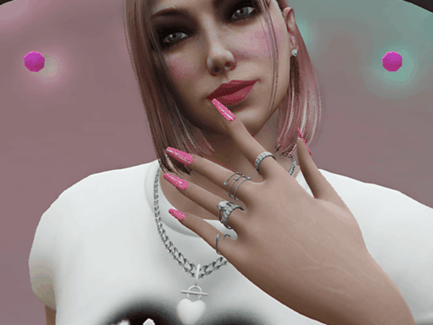 Summer Jellies Nails for MP Female 1.0