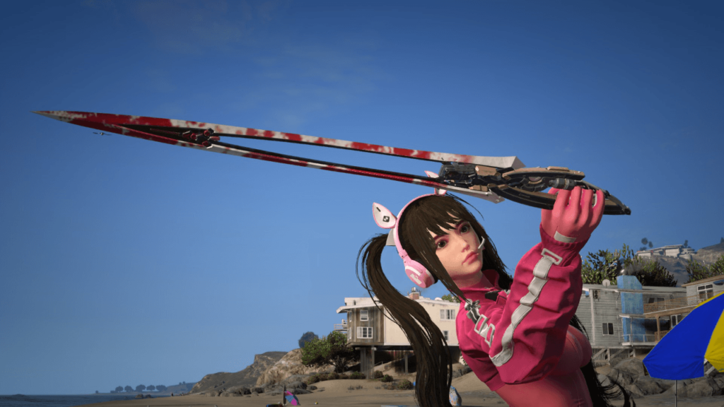 Sword From Stellar Blade (With Blood Damage) V1.0