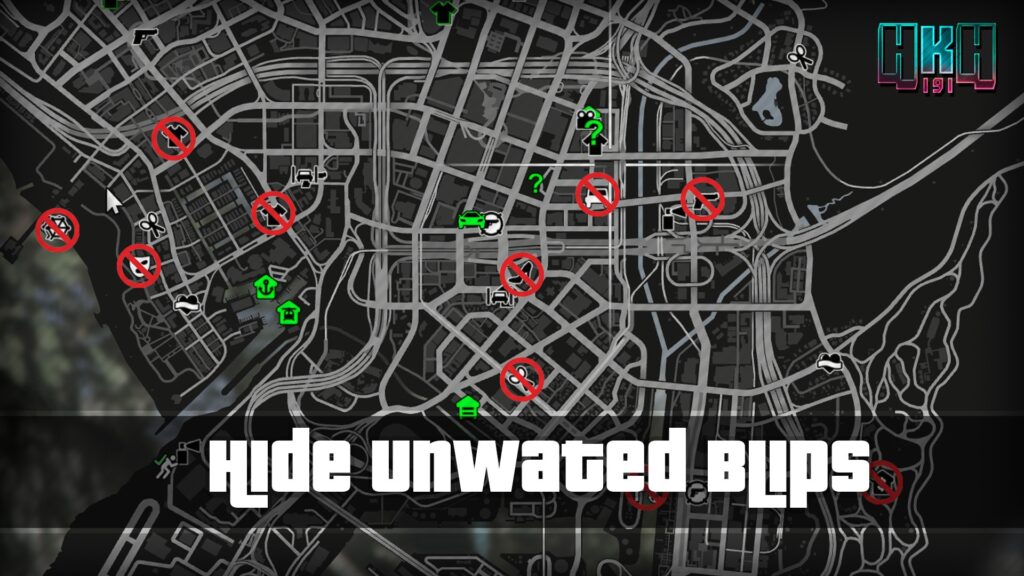 Toggle Unwanted Blips 1.0