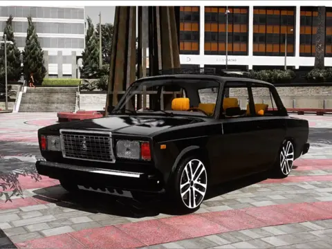 VAZ 2107 & W222 - Individual Interior [Add-On]