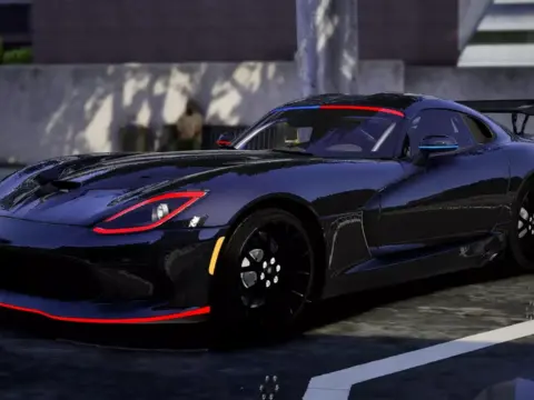 2016 Dodge Viper SRT ACR LEO PD Modern Lights