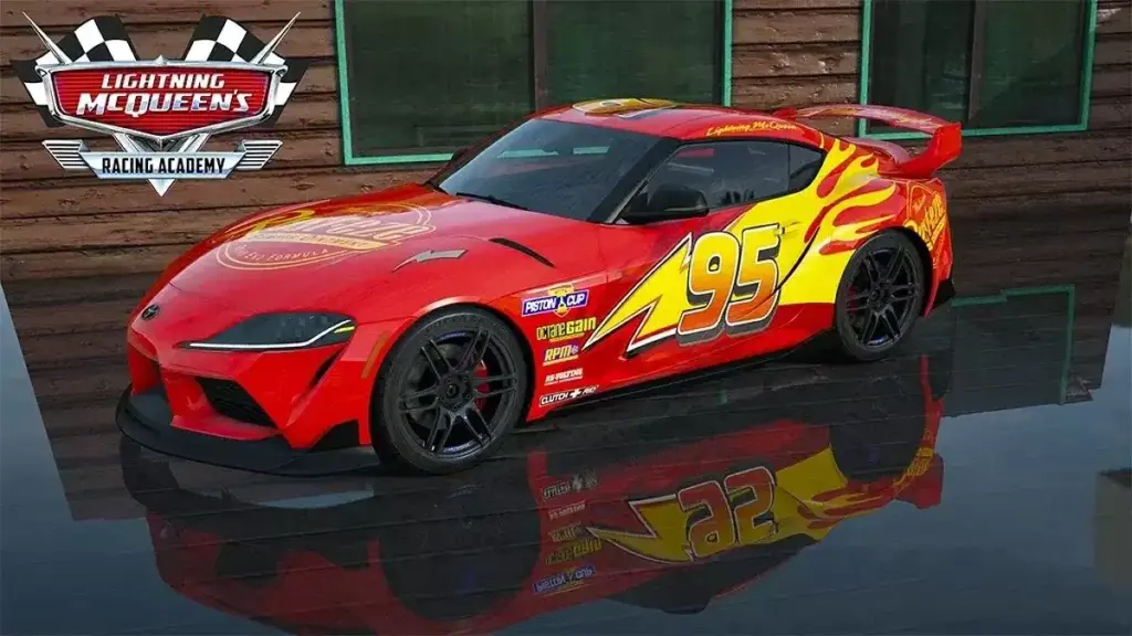 2020 Toyota GR Supra Lightning McQueen