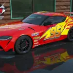 2020 Toyota GR Supra Lightning McQueen