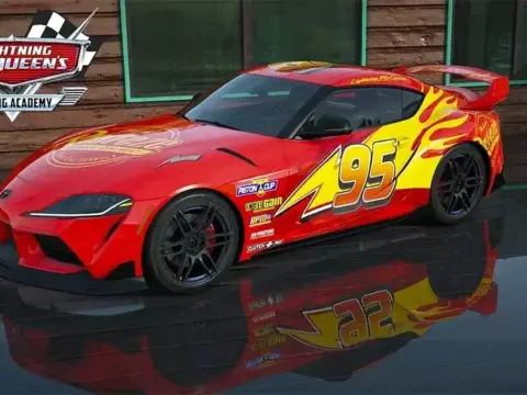 2020 Toyota GR Supra Lightning McQueen