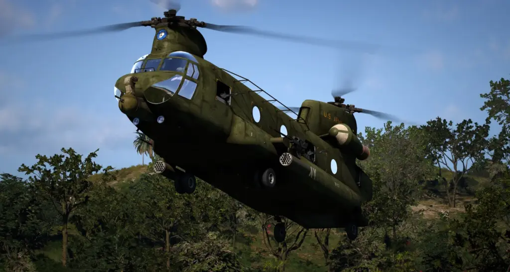 ACH-47A Chinook Gunship [Add-On] V1.0