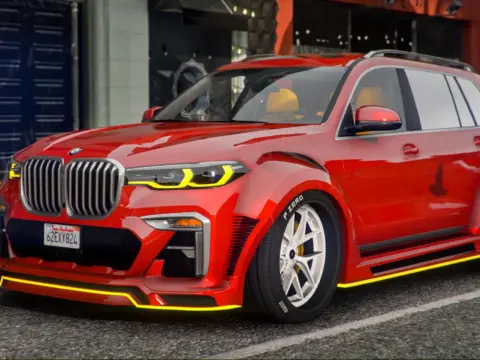 BMW X7 Slammed Widebody