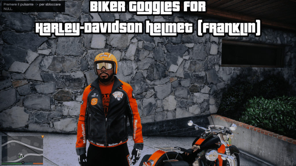 Biker Goggles for Harley-Davidson Helmet (Franklin) [Legacy Version] V1.0