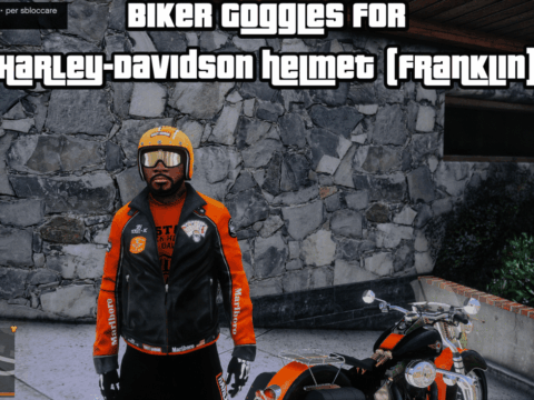 Biker Goggles for Harley-Davidson Helmet (Franklin) [Legacy Version] V1.0