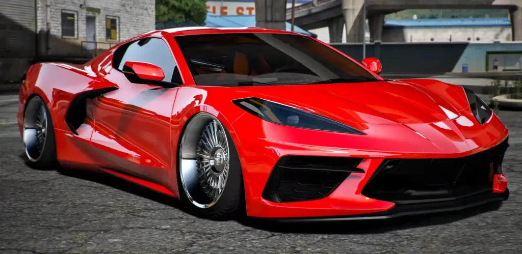 Chevrolet Corvette C8 Stanced
