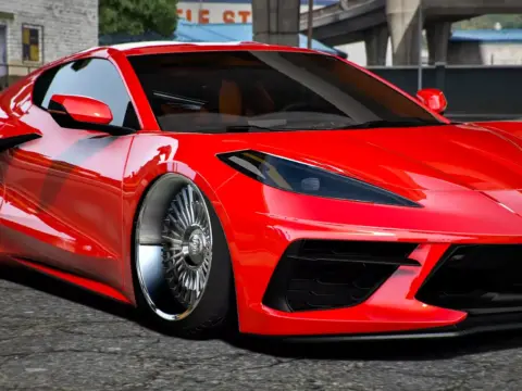 Chevrolet Corvette C8 Stanced