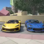 Chevrolet Corvette Z06 Convertible & Pandem Corvette C8 Rocket Bunny Bundle [Add-On] V1.0