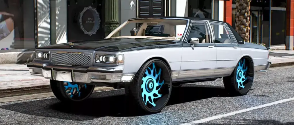 Chevy Caprice Classic 1987 on Forgiato