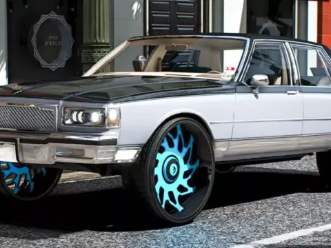 Chevy Caprice Classic 1987 on Forgiato