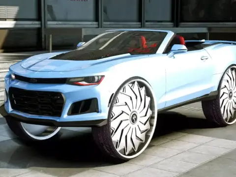 Chevy ZL1 Camaro on Dub Floaters