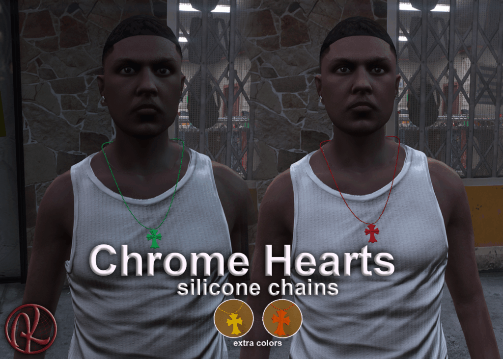 Chrome hearts silicone chains 1.0