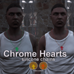 Chrome hearts silicone chains 1.0