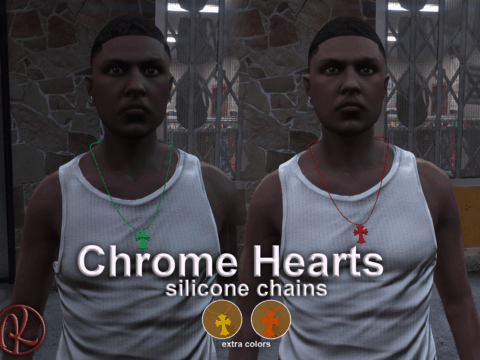 Chrome hearts silicone chains 1.0