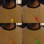 Chrome hearts silicone chains 1.05