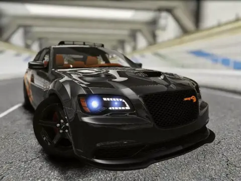 Chrysler 300c SRT Hellcat With Custom Hellcat Logos