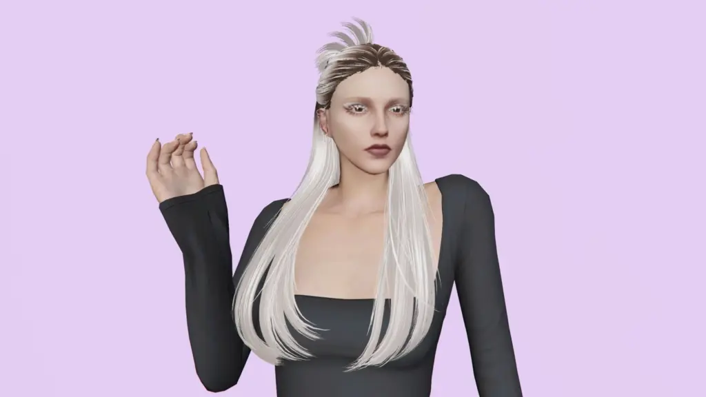 Clara Hairstyle with Physics for MP Female 1.0