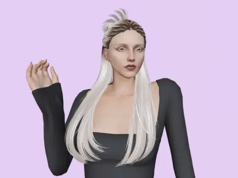 Clara Hairstyle with Physics for MP Female 1.0