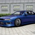 Custom Nissan S14 Twin Turbo 4 Rotor