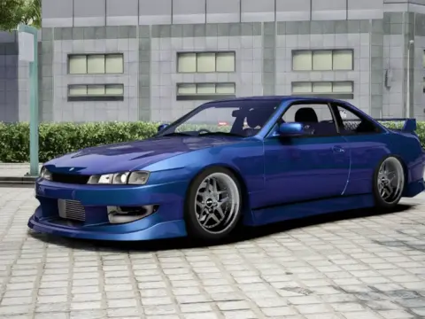 Custom Nissan S14 Twin Turbo 4 Rotor