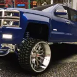 Custom Squatted Chevrolet Avalanche Pickup