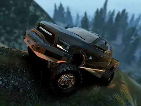 Custom Tuned Lifted Dodge Ram Laramie Longhorn 2500 Heavy Duty
