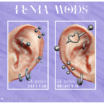Earrings set for MP Female 1.0