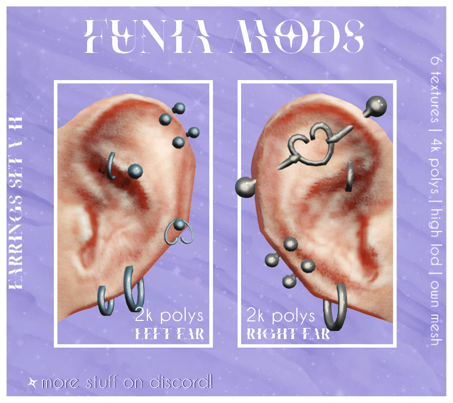 Earrings set for MP Female 1.0