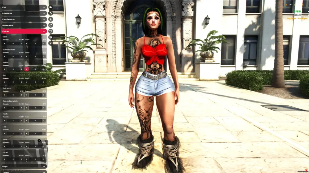 Faerie Top for MP Female 1.0