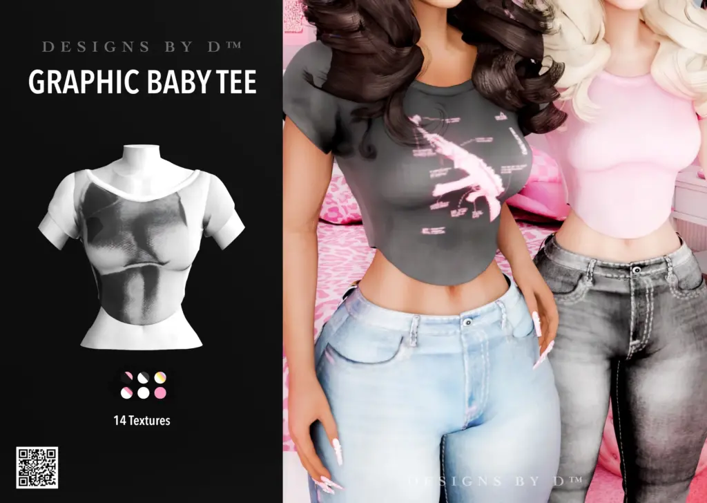 Graphic Baby Top for MP Female 1.0