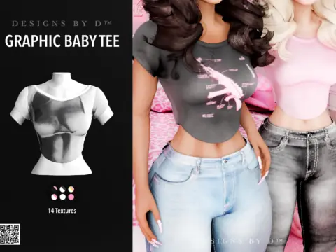 Graphic Baby Top for MP Female 1.0