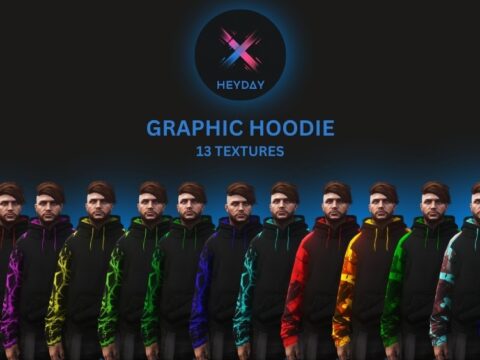 Graphic Hoodie Pack - MP Male 1.0