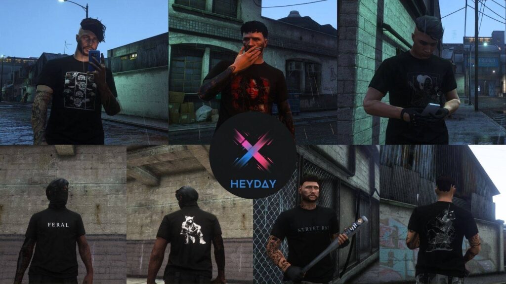 Graphic T-Shirts Pack - MP Male 1.0