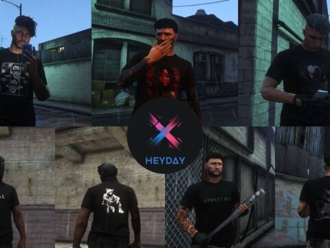 Graphic T-Shirts Pack - MP Male 1.0