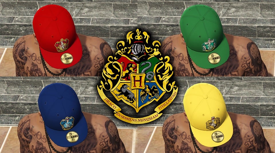 Hogwarts Quidditch League & House Pride Set - New Era 59FIFTY Retextures 1.0