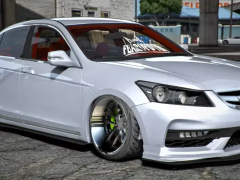 Honda Accord Stanced 2007
