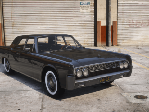Lincoln Continental 1962 [Add-On | VehFuncs V | Wheel]