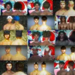 Male Hair Collection 2024 for MP Male V1.0 Male Hair Collection 2024 for MP Male 1.0