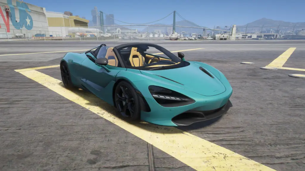 McLaren 720S Spider [Add-On] [Animated Roof ] V1.0