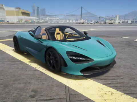 McLaren 720S Spider [Add-On] [Animated Roof ] V1.0