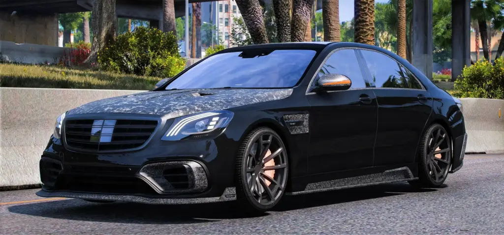 Mercedes-Benz S63 AMG Mansory Gangs
