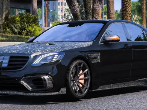 Mercedes-Benz S63 AMG Mansory Gangs