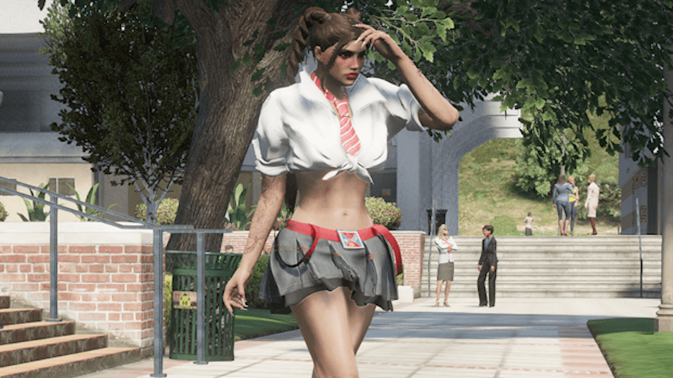 Mia Colucci Top & Skirt for MP Female 1.0