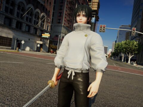 Okkotsu Yuta (from KnivesOut) [Add-On Ped ] V1.0