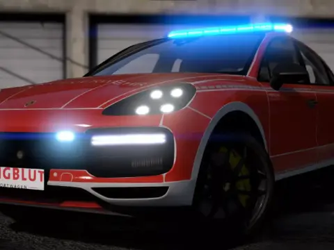 Porsche Cayenne KdoW der Werkfeuerwehr