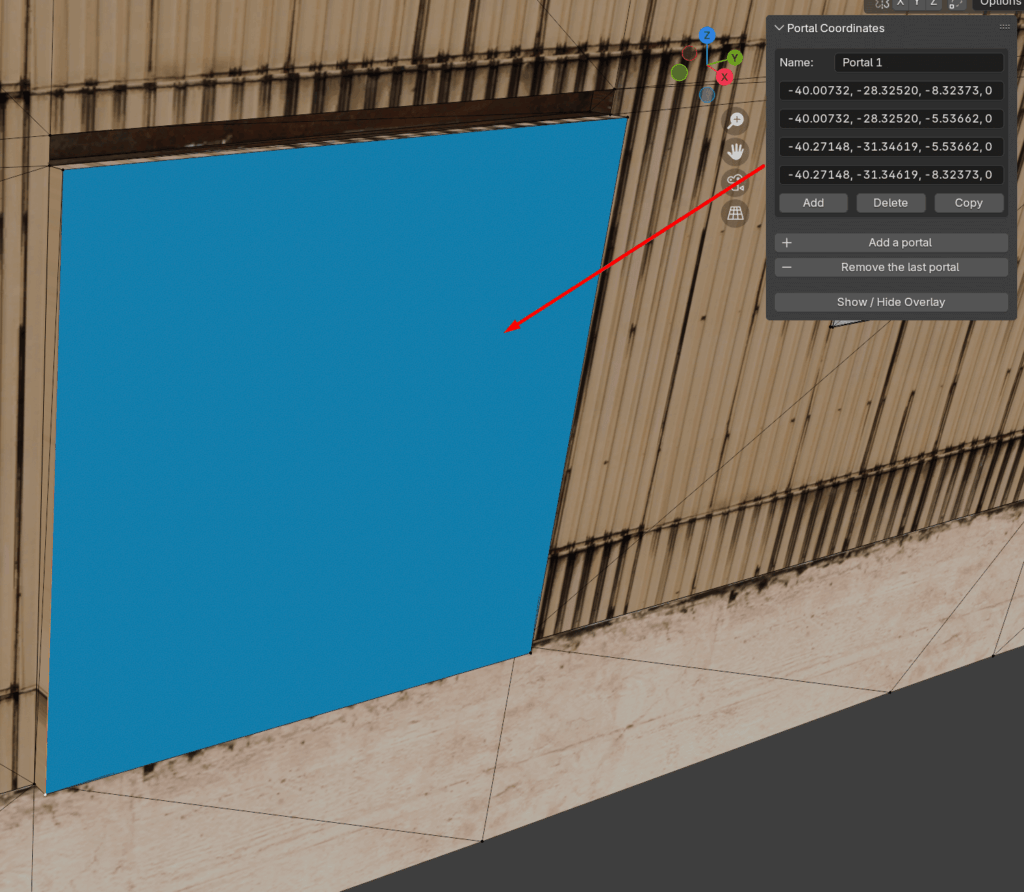 Portal Coordinates Addon for Blender / CodeWalker 1.0